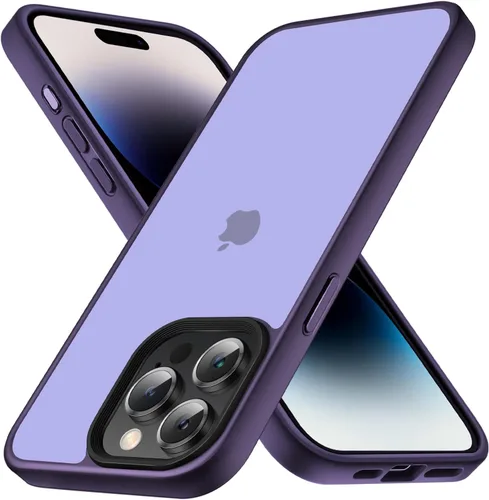 Miniatura 9 de Yriklso Funda para iPhone 15, a prueba de golpes para iPhone 15, protección contra caídas de grado militar, carcasa protectora rígida delgada