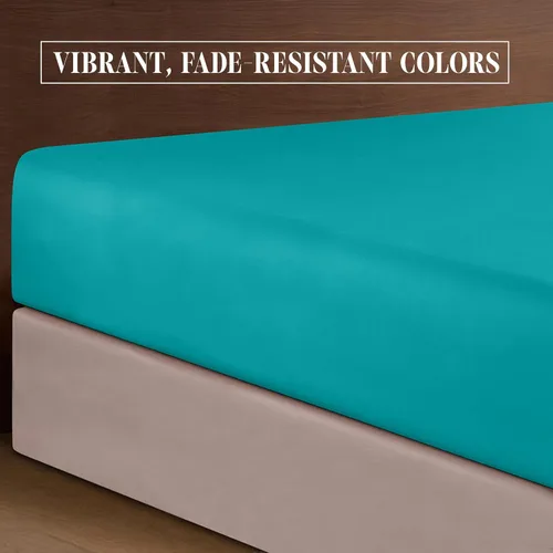 Miniatura 6 de Elegant Comfort Lujoso juego de ropa de cama suave y acogedor de 6 piezas estilo egipcio, calidad prémium hotelera, 1500 hilos, resistente a