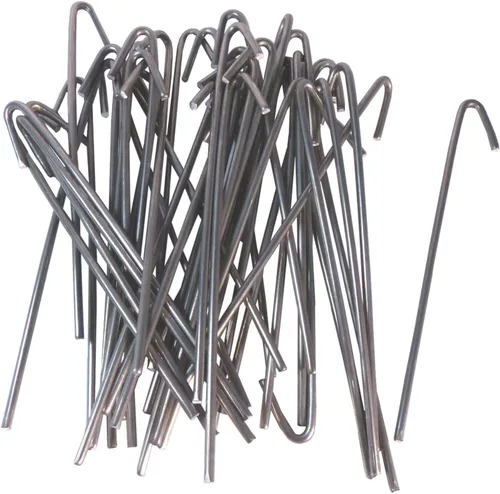Aluminum 6-1/2" Wire Ties aka Chain Link Fence Hook Ties, Tie Wires - CASE Qty 3,330 (111 Packs of 30)