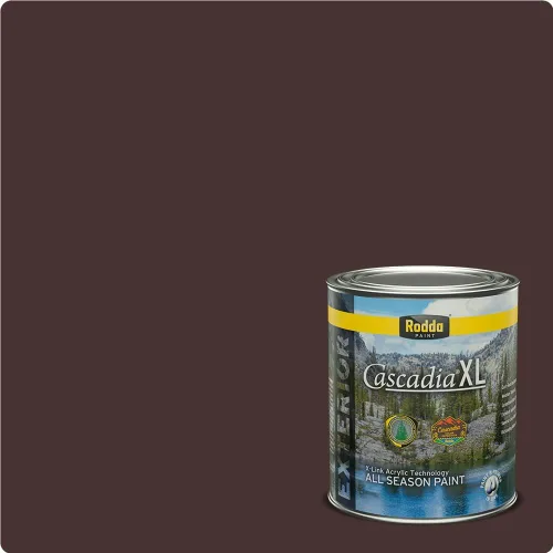 Miniatura 139 de Rodda Paint CASCADIA XL Pintura e imprimación satinada exterior en uno, cuarto de galón, pimienta de Jamaica