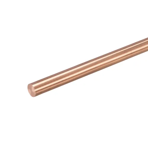 Miniatura 8 de MECCANIXITY 0.236 in de diámetro 7.874 in de longitud de cobre sólido redondo barra de torno de barra stock para bricolaje artesanía CNC corte