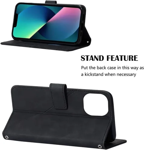 Miniatura 2 de bojioderf Funda de piel sintética compatible con Nothing CMF Phone 1, compatible con Nothing CMF Phone 1 Tarjetero Cartera Flip Soporte Magnético