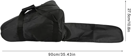 Miniatura 7 de Oxford portátil, paño batería motosierra caso almacenamiento bolsa de transporte 14 pulgadas cadena sierra caso completo