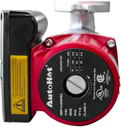 Miniatura 7 de AUTOHOT Sistema de bomba de recirculación de agua caliente a pedido DR055A-USK - Fácil instalación, certificado UL y NSF61. Ahorra agua y energía
