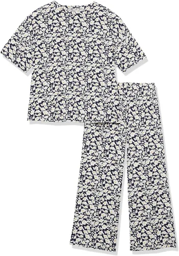 Miniatura 6 de Tienda Essentials Conjunto de pijama de punto para mujer (disponible en tallas extragrandes)