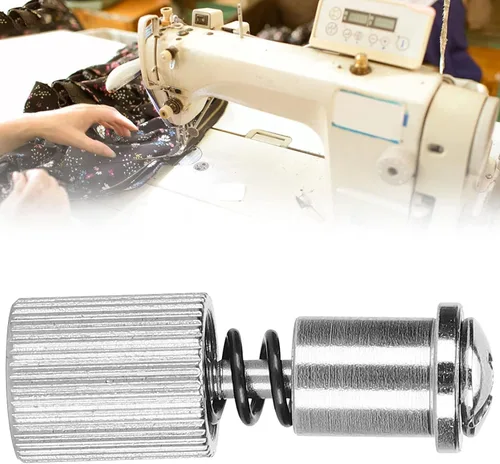 Miniatura 8 de Máquina de coser abrazadera de pie de resorte Prensatelas Pieza de reemplazo de abrazadera de tornillo de cambio fácil Accesorio de máquina de coser