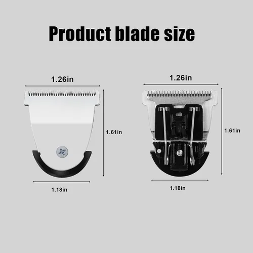 Miniatura 3 de Cuchillas de repuesto Clipper #2111 compatibles con Wahl MagTrimmers 8841/8143/8700, se adapta a barberos y estilistas profesionales (paquete de 1)