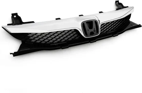Miniatura 17 de Parrilla delantera superior e inferior cromada compatible con Honda CR-V 2007 2008 2009