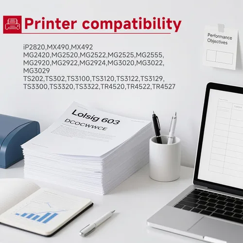 Miniatura 2 de Skyink - Cartucho de tinta compatible 245XL para Canon 245 XL PG-245 PG245 (negro, paquete de 2) para usar con impresoras MX490, TR4520, TS3322