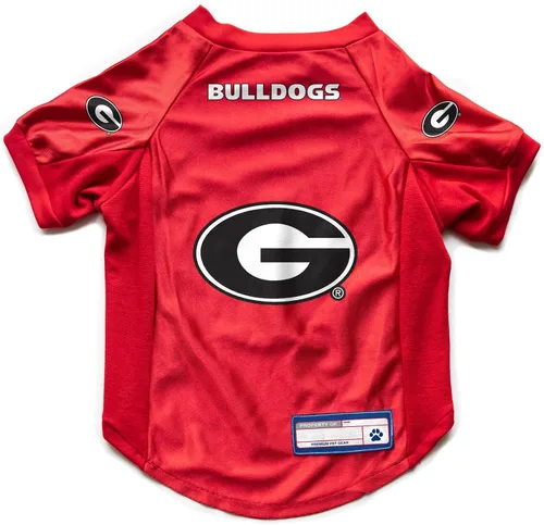 Miniatura 43 de Littlearth Camiseta elástica para mascotas de la NCAA de Alabama Crimson Tide, color del equipo, talla XS