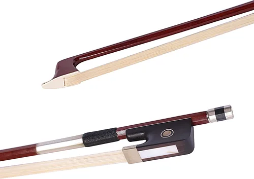 ADM Arco de violonchelo para estudiantes de tamaño completo 4/4, bien equilibrado, hecho a mano, de madera de Brasil, clásico, arco de violonchelo,
