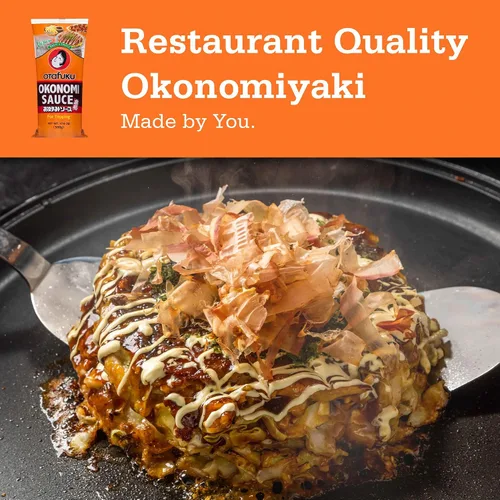 Miniatura 7 de Salsa Okonomi Otafuku, cobertura vegana japonesa para panqueques Okonomiyaki (17.6 onzas)