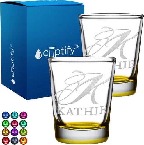 Miniatura 77 de Juego de 2 vasos de chupito personalizados para hombre, fondo azul, 2 onzas, grabados, regalo personalizado para cumpleaños, bodas, día del padre