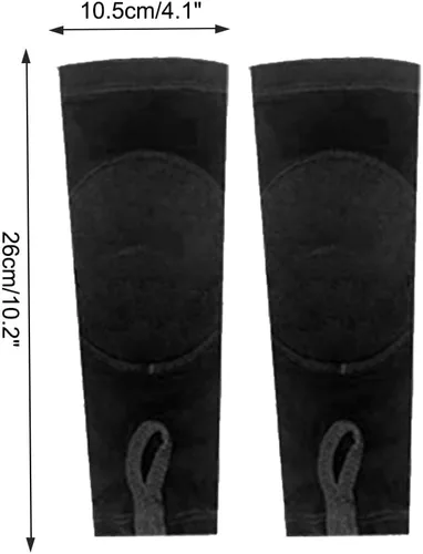 Miniatura 4 de DONGKER 1 par de mangas de voleibol para brazos, mangas de antebrazo con agujero para el pulgar para hombres y mujeres, entrenamiento de voleibol