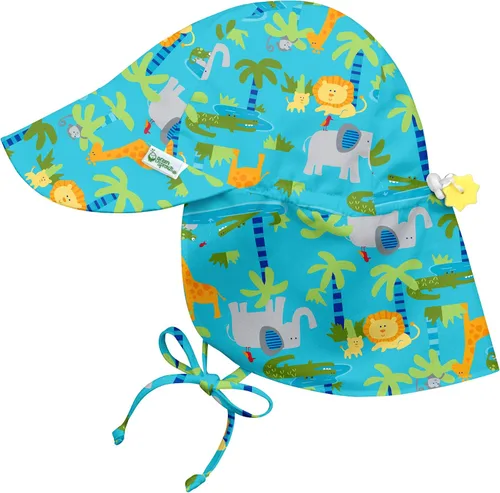 Miniatura 13 de Sombrero I play by Green Sprouts, de solapa, protección solar UPF 50+ para cabeza, cuello y ojos, para bebé