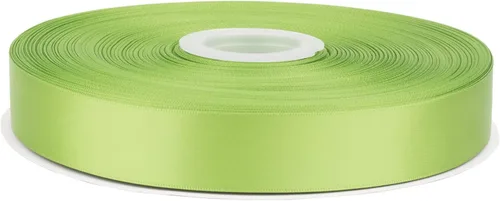 Miniatura 75 de Cinta de satén de doble cara de 1-1/2 pulgadas x 100 yardas, cinta de poliéster negra para envolver regalos, decoración de boda, arreglos florales
