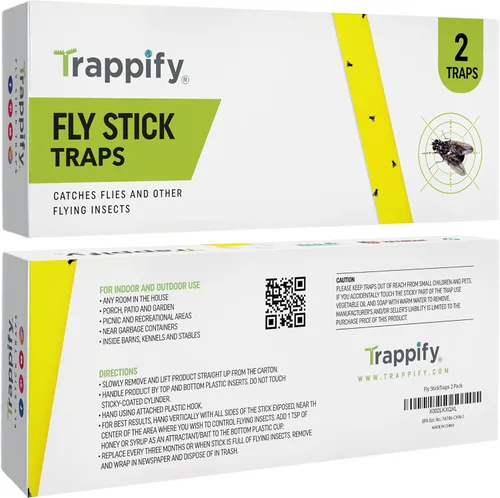 Miniatura 8 de Trappify Trampas Colgantes para Moscas de Exterior: Trampas para Moscas de la Fruta para Interiores Trampa para Jejenes Trampas para Jejenes