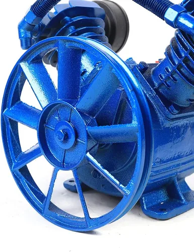 Miniatura 8 de Cabezal de bomba de compresor de aire, cabezal de reemplazo de bomba de compresor de aire tipo V 3HP para reparación de automóviles de fábrica