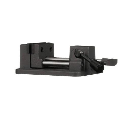 Miniatura 5 de HHIP 3900-0183 Pro-Series prensa de perforación de hierro de alta calidad de deslizamiento rápido, mordaza de 3" de ancho x 1.25" de profundidad