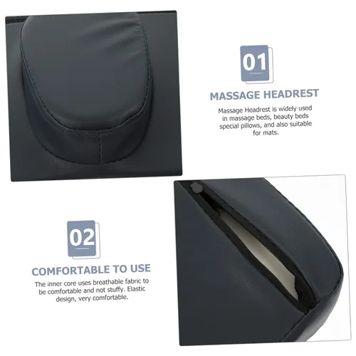 Miniatura 4 de Mesa de masaje Cuello Almohada Cama Masaje Reposacabezas Almohada de cara Salón de belleza abajo