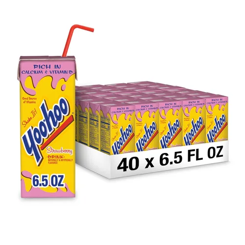 Miniatura 8 de Yoo-hoo Bebida de chocolate, cajas de 6.5 onzas líquidas, paquete de 32