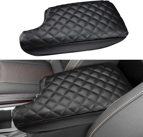Miniatura 8 de INTGET Funda para reposabrazos de consola central de automóvil para Subaru Crosstrek Accesorios 2018 2019 2020 2021 2022 2023 Impreza 2017-2023 Tapa