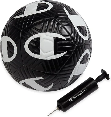Miniatura 10 de Champion Playmaker Logo Deflated Soccer Ball with Pump, Size 5 Soccer Ball, Durable Panels for Kids, Youth & Adults, Indoor/Outdoor Training Ball