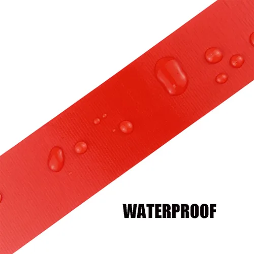 Miniatura 5 de Cinta adhesiva multiusos de 2 pulgadas x 33 yardas, resistente, impermeable, ideal para reparaciones, embalaje, manualidades y proyectos de Rojo