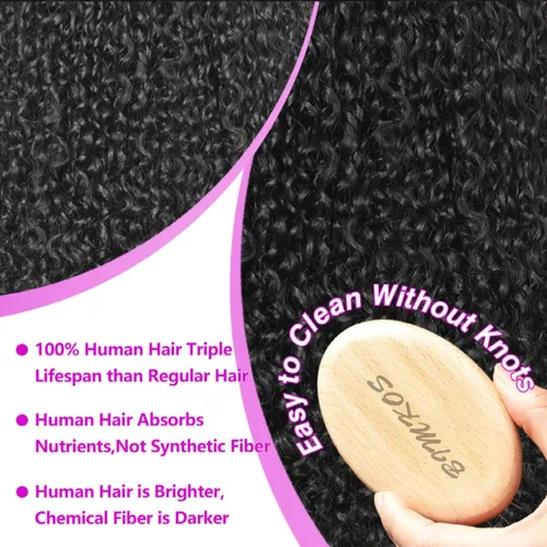 Miniatura 6 de 13x4 Deep Wave Lace Front Wigs Human Hair Pre Plucked 200 Density HD Transparent Lace Front Wigs Human Hair with Baby Hair Deep Curly Wigs Human