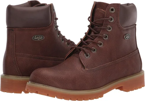 Miniatura 7 de Lugz Mens Convoy Lace Up Casual Botas Tobillo - Negro