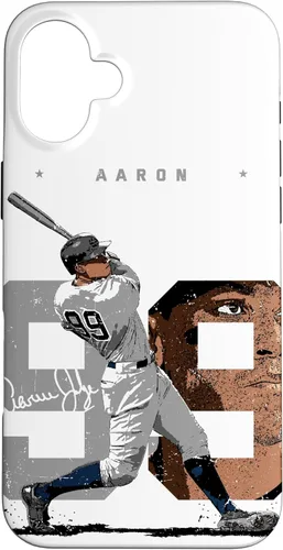 Miniatura 23 de Aaron Judge Number Portrait Baj New York MLBPA - Carcasa para iPhone 17