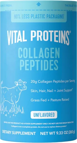Miniatura 11 de Vital Proteins Suplemento en polvo de péptidos de colágeno para piel, cabello, uñas, salud o apoyo articular – colágeno hidrolizado – sin sabor, 7