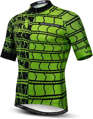 Miniatura 104 de Nuevo Pro cremallera completa hombres ciclismo Jersey manga corta Riding Shirt USA