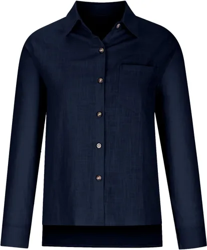 Miniatura 99 de SMIDOW Camisa de algodón y lino con botones para mujer