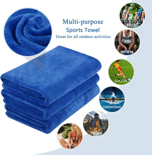 Miniatura 3 de KinHwa - Toalla de microfibra para gimnasio