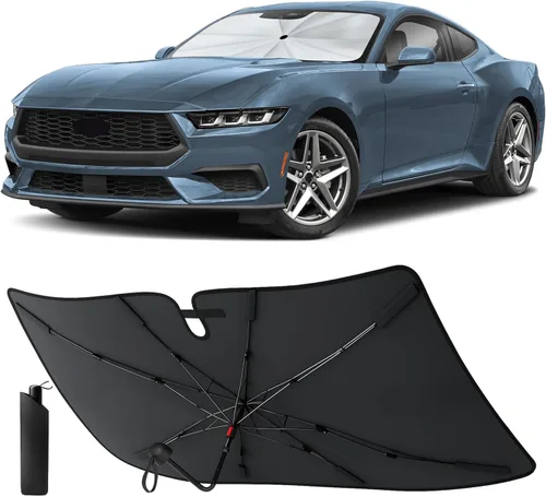 Miniatura 16 de 【2025 Actualizado】EcoNour Parasol Premium para Parabrisas de Coche Parasol Plegable para Parabrisas Delantero Visor Extendido Bloqueador de Sol