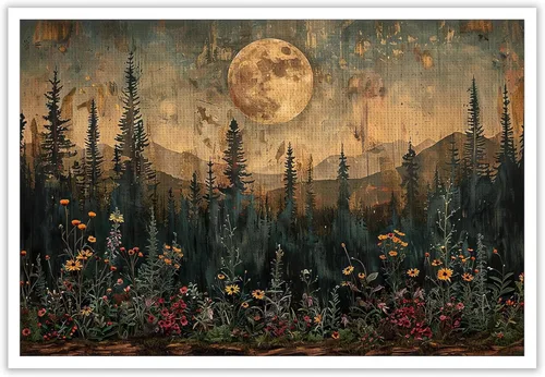 Miniatura 19 de EIBEILI Kits de Arte de Diamantes para Adultos - Paquete de 3 Hippie Hippy Alienígena, Arcoíris Estrellado, Kits de Pintura de Diamantes de Gnomo