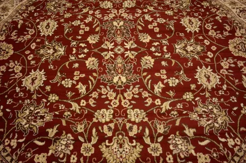 Miniatura 80 de Unique Loom Colección Sialk Hill - Alfombra de área Washington (3 pies 3 pulgadas x 5 pies 3 pulgadas, rectángulo, burdeos/crema)