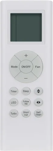 Miniatura 2 de AIDITIYMI RG66A1/BGEF RG66A1BGEF - Mando a distancia de repuesto compatible con Midea & Kaden Kaden KS Series Aire acondicionado montado en la pared