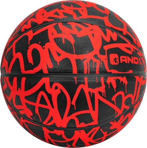 Miniatura 7 de AND1 Fantom Graffiti - Baloncesto de goma para uso en interiores y exteriores, construcción de canal profundo y durabilidad