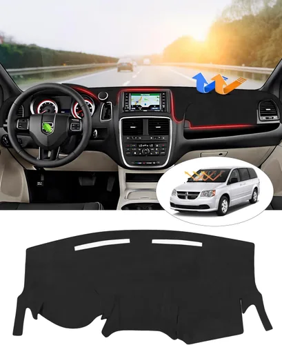 Miniatura 37 de CARTIST Cubierta para salpicadero para CrossTrek 2024 2025 2026 Cubierta de salpicadero para accesorios Crosstrek Alfombra antideslizante Protector