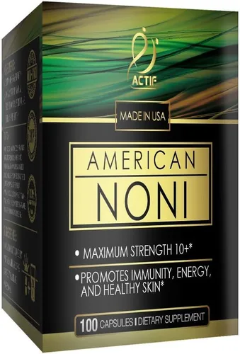 Miniatura 4 de Actif Noni orgánico de máxima resistencia, 100% noni hawaiano natural, sin OMG, fabricado en Estados Unidos, 100