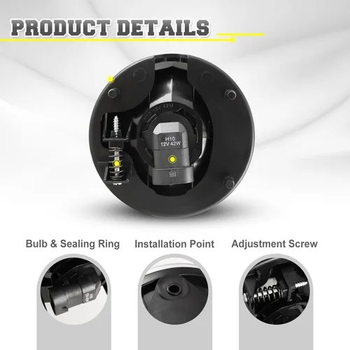 Miniatura 5 de Luces antiniebla aptas para Ford Expedition 2007-2014/Ford Ranger 2008-2011 (no compatible con el paquete STX), 2 piezas de repuesto de montaje