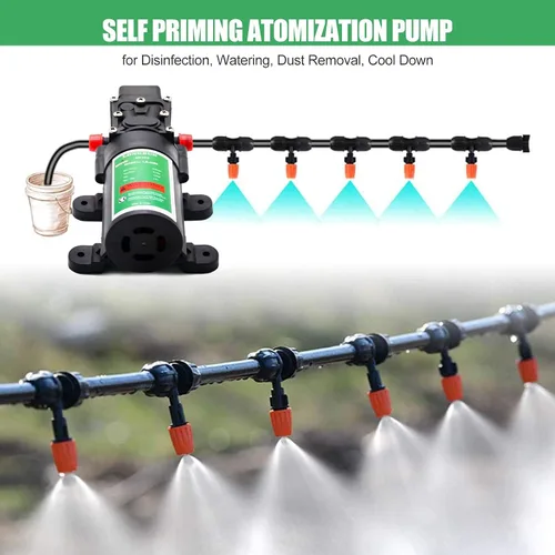 Miniatura 4 de LONGRUN Bomba de agua dulce 12 V DC bombas de diafragma con interruptor de presión ajustable, 4.5L/Min 1.2GPM 85 PSI Bomba rociadora autocebante