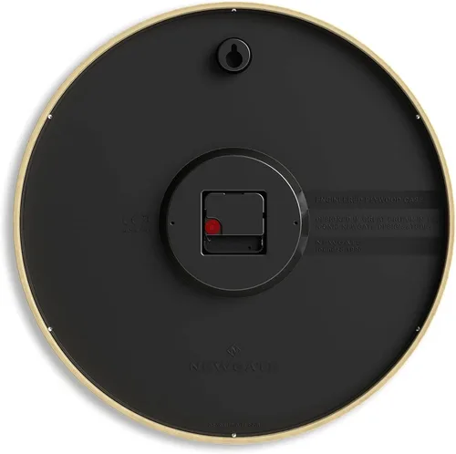 Miniatura 6 de NEWGATE® Mr Clarke - Reloj de pared Reloj de madera contrachapada grande inspirado en los escandinavos 15.7 in Caja de madera pálida