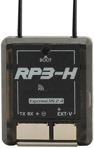 Miniatura 3 de DTRNYCZ Piezas del dron para Radiomaster RP3-H 2.4GHz ExpressLRS Nano Receptor Dual incorporado TCXO Optimizado PCB