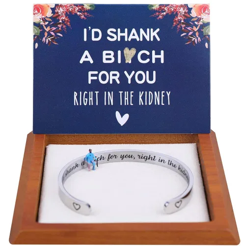 DUMBEN Hidden Message Bracelet - Meaningful gifts for Women, Great Friend Gifts, Unique Friendship Jewelry, Perfect Birthday Gifts for Women Freind