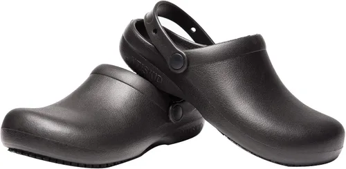 Miniatura 6 de Zapatos de cocina resistentes al agua para cocinero de enfermería y cocina, jardín, baño, antideslizantes, zapatos de trabajo de seguridad