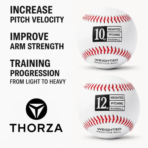 Miniatura 3 de Thorza Weighted Baseballs for Throwing - Training Balls to Help Increase Pitch Velocity