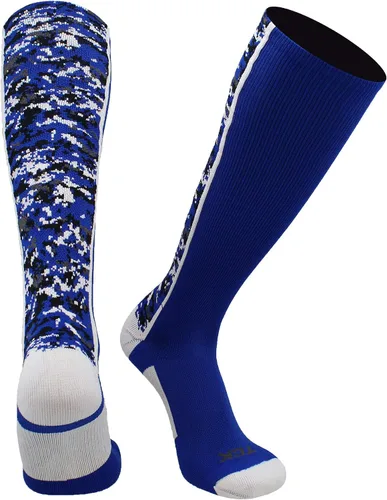 Miniatura 23 de TCK Calcetines de béisbol para jóvenes, niños u hombres, con diseño de camuflaje digital y longitud hasta por encima de la pantorrilla